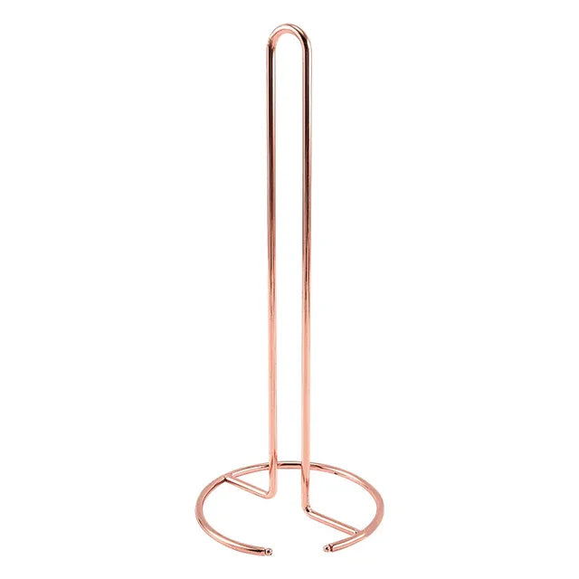 Soporte para rollo de papel higiénico o papel de cocina de acero inoxidable