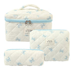 Small blue bow / 3pcs (large + medium + small)