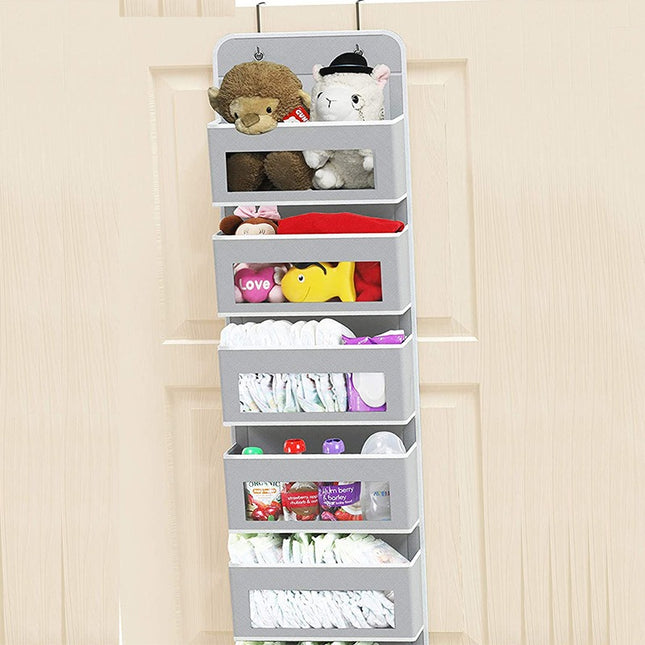 Fabric Dormitory Storage Bag, Clothes Bag, Hanging Organizing Bag, Clothes Cabinet Door, Storage and Hanging Bag