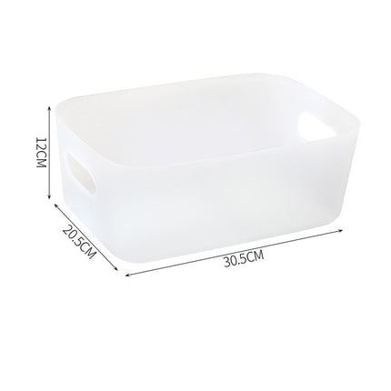 Bandeja de Almacenamiento para Estantería-Bandeja de Almacenaje-Bandeja para Organizar-Cesta de Plástico