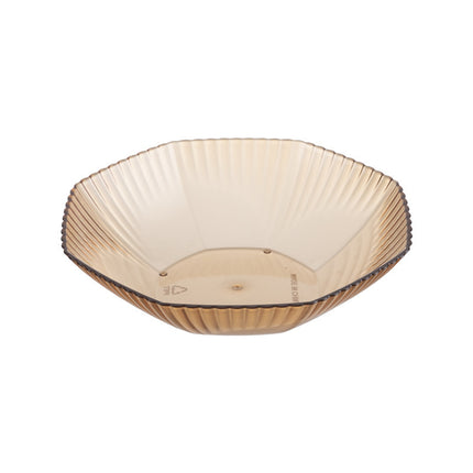 Plato de Frutas de Cristal-Bol de Cristal para Alimentos-Bol Sobremesa para Alimentos Decorativos