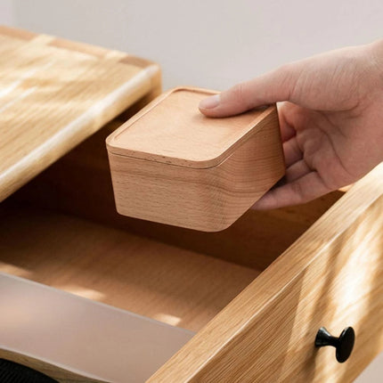 Caja Pequeña de Madera para Pequeños Accesorios-Caja para Cajones-Joyero Pequeño de Madera