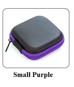 Estuche Rígido para auriculares, cables, Cargador, monedas y tarjeta SD