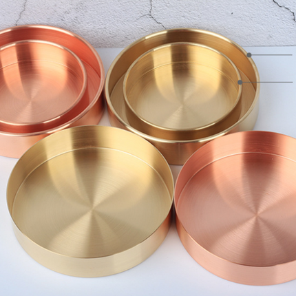 Round Metal Desk Organiser