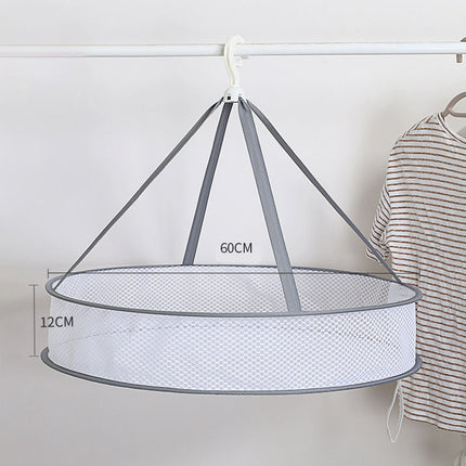 Clothes Drying Is Not Deformed Clothes Drying Basket Net Pocket Clothes Drying Socks Tiled Drying Rack Net