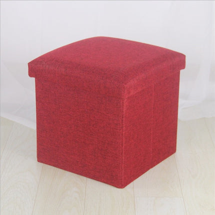 Taburete de Almacenamiento de tela
