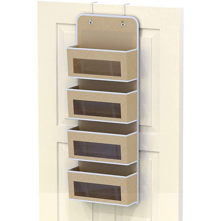 Fabric Dormitory Storage Bag, Clothes Bag, Hanging Organizing Bag, Clothes Cabinet Door, Storage and Hanging Bag