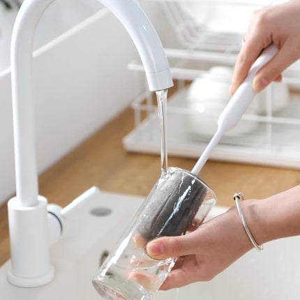 Cepillo de Limpieza para Tazas Botellas de vidrio-Cepillo Desinfectante Elementos Tubulares