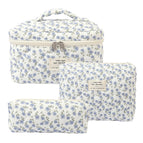 Blue Peacock Flower / 3pcs (large + medium + small)