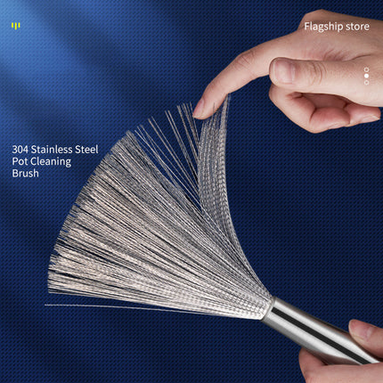 Cepillo de Acero Inoxidable para Ollas o Coladores