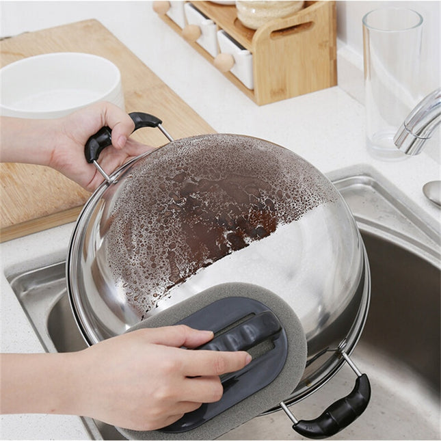 Strong Decontamination Bath Brush Sponge Tiles Brush Hot Sale Magic Strong Decontamination Bath Brush Kitchen Clean Tools