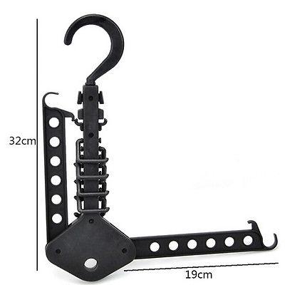 Magic Multi-Functional Dual Hanger Folding Clothes Hanger Clothing Drying Rack