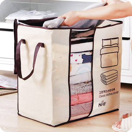Korean Style New Non-Woven Finishing Bag Portable Storage Bag Quilt Bag Quilt Bag