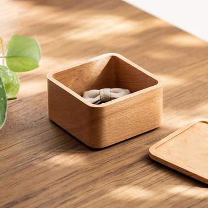 Caja Pequeña de Madera para Pequeños Accesorios-Caja para Cajones-Joyero Pequeño de Madera