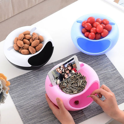 Caja de Almacenamiento de Formas Creativas para Pistachos, Pipas, Cacahuetes Contenedor Sellado, Organizador de Hogar, Semillas, Nueces y Frutas.