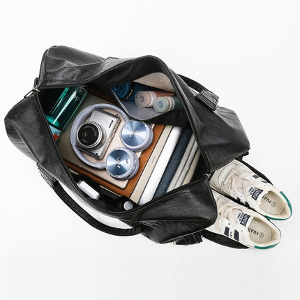 Handheld Travel Bag Lightweight Large Capacity Luggage Storage Bag Sports Dry Wet Separation Fitness Bag Shoulder Crossbody Bag