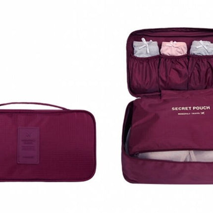 Do Not Miss Bra Underwear Travel Bag Suitcase Organizer Women Cosmetic Bag Luggage Organizer