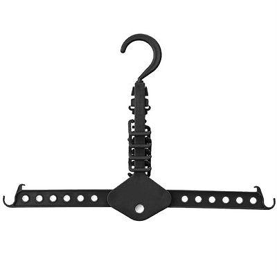Magic Multi-Functional Dual Hanger Folding Clothes Hanger Clothing Drying Rack