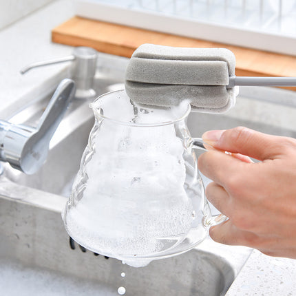 Cepillo de Limpieza para Tazas Botellas de vidrio-Cepillo Desinfectante Elementos Tubulares