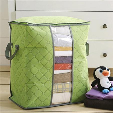 Caja Organizadora Portátil de Bolsa de Almacenamiento No Tejida para Guardar Debajo de la Cama - Bolsa de Almacenamiento de Ropa de Bambú