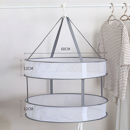 Clothes Drying Is Not Deformed Clothes Drying Basket Net Pocket Clothes Drying Socks Tiled Drying Rack Net